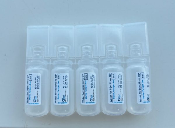 WATER FOR INJECTION 5ML