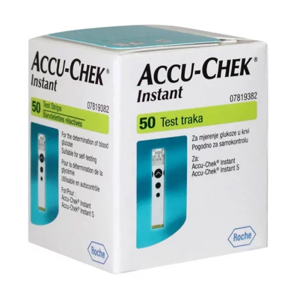 ACCUCHECK INSTANT TEST STRIPS 50S