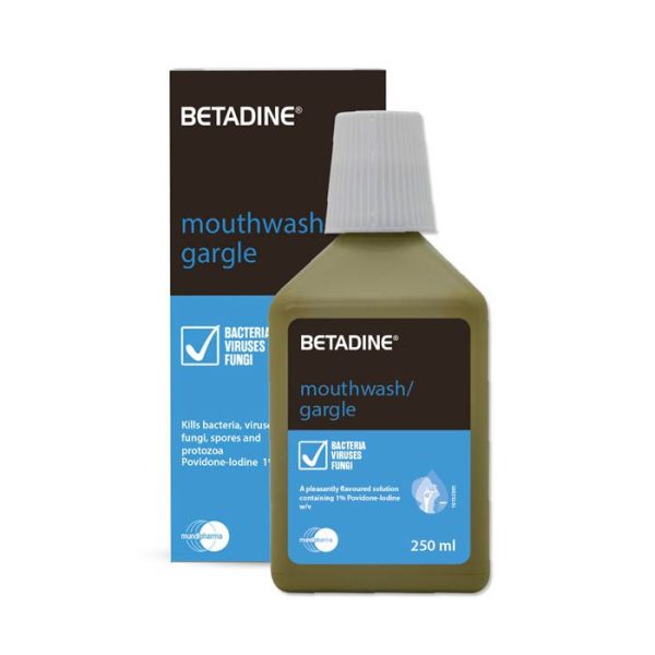 Betadine Mouthwash And Gargle 250ml